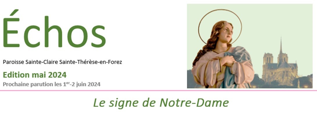 L'édition paroissiale de mai est en ligne